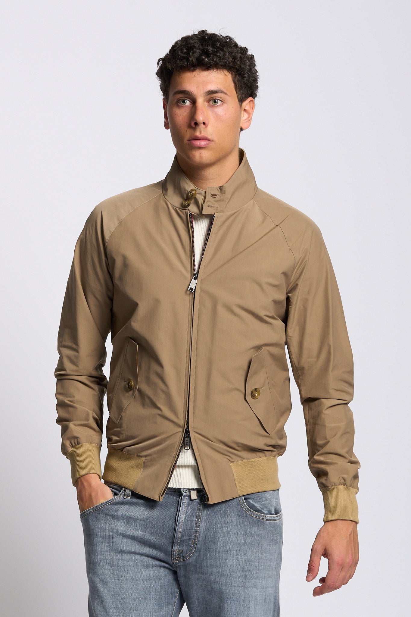 Baracuta Giacca Harrington G9 Beige Uomo-1