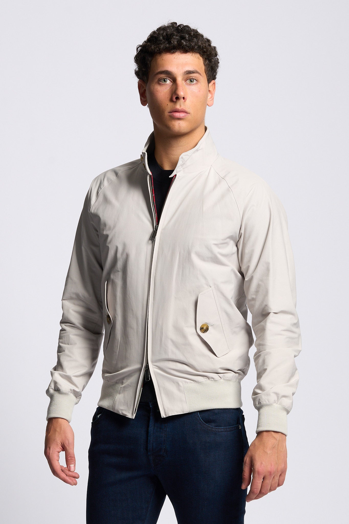 Baracuta Giacca Harrington G9 Ghiaccio Uomo-1