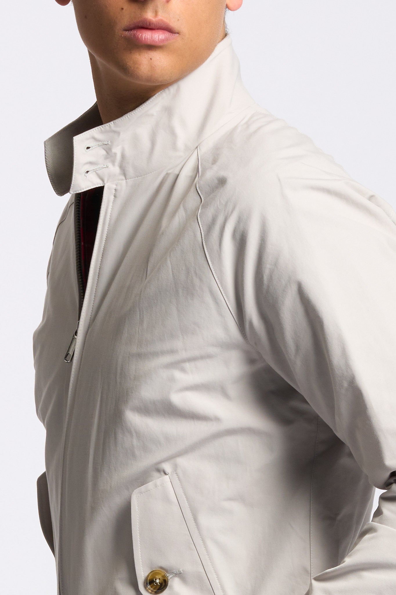 Baracuta Giacca Harrington G9 Ghiaccio Uomo-6