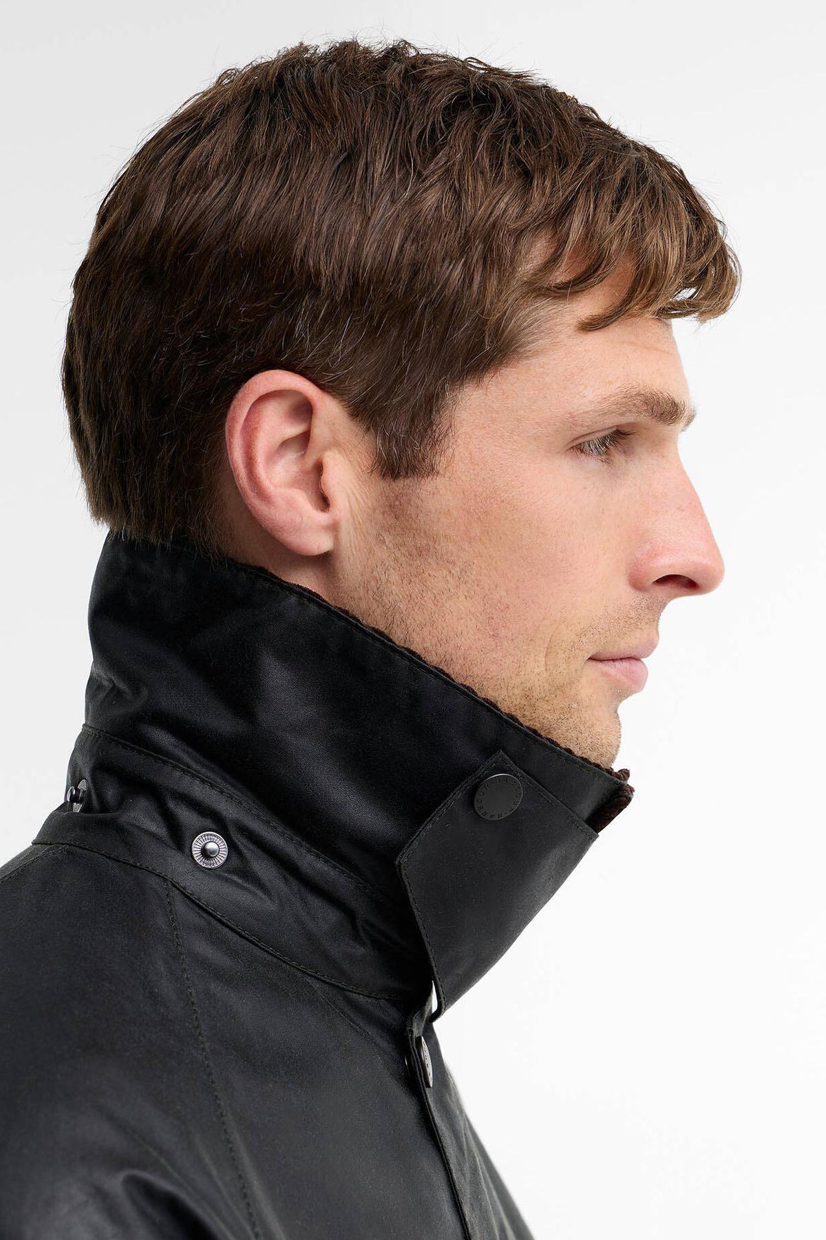 Barbour BEDALE WAX Salvia Uomo in cotone cerato-8