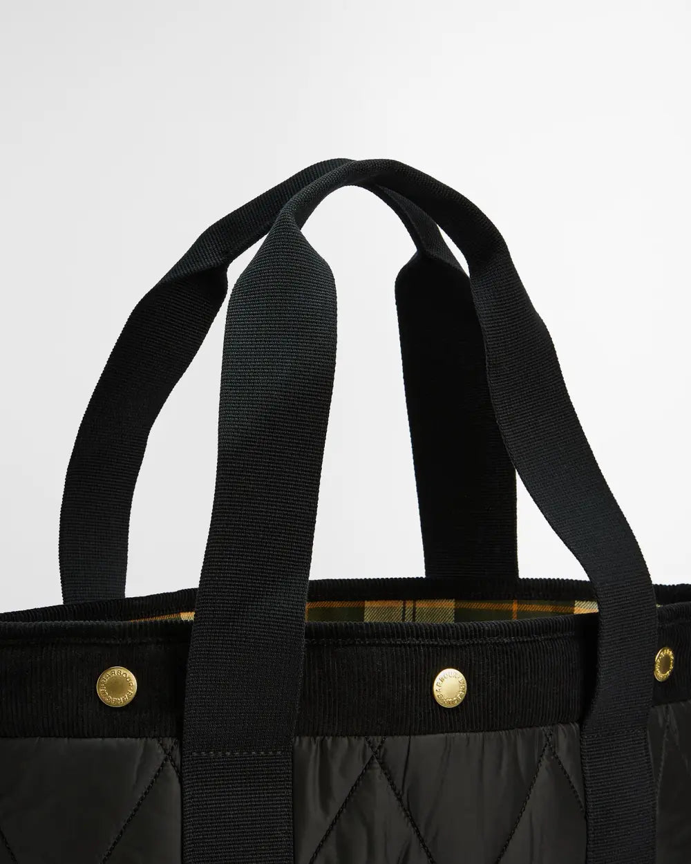 Barbour Borsa Healy Tote Bag Nero Donna-4