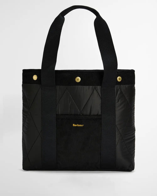 Barbour Borsa Healy Tote Bag Nero Donna