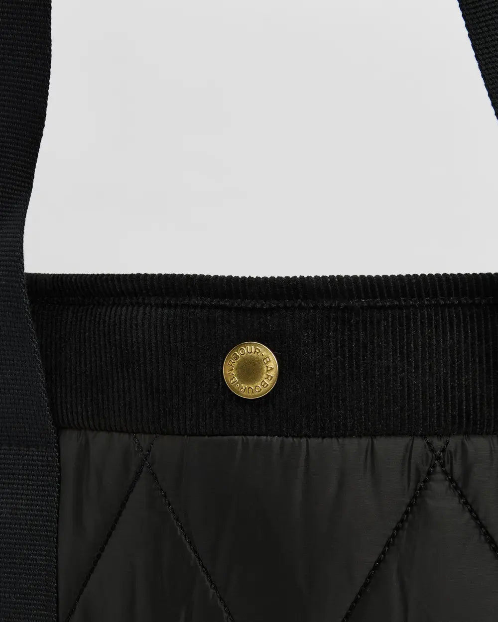 Barbour Borsa Healy Tote Bag Nero Donna-8