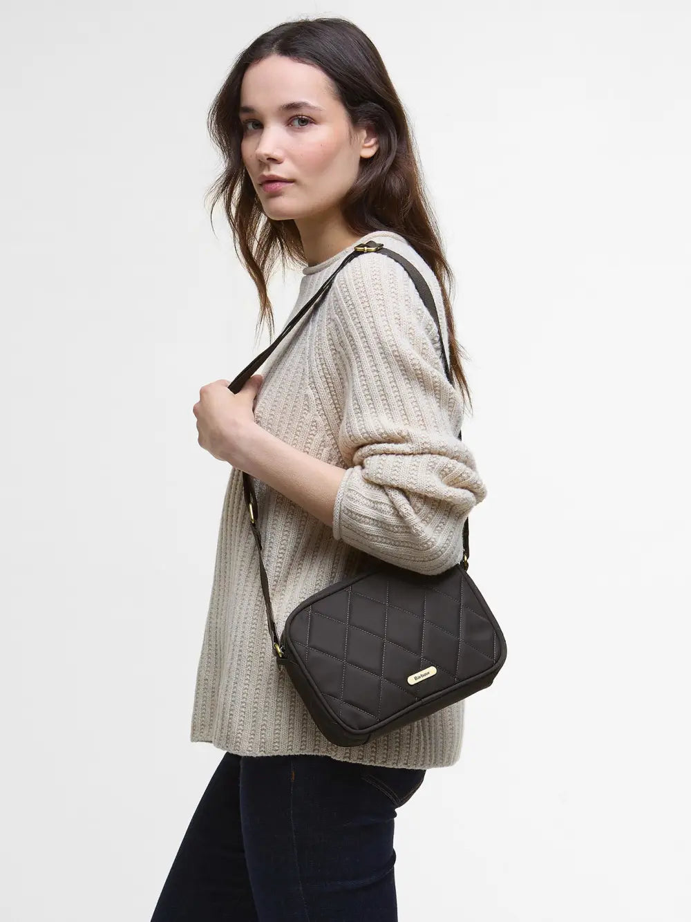 Barbour Borsa a Tracolla Oliva Donna-7