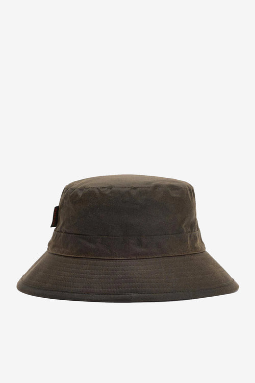 Barbour Cappellino Pioggia Cerato Verde Oliva Uomo-2