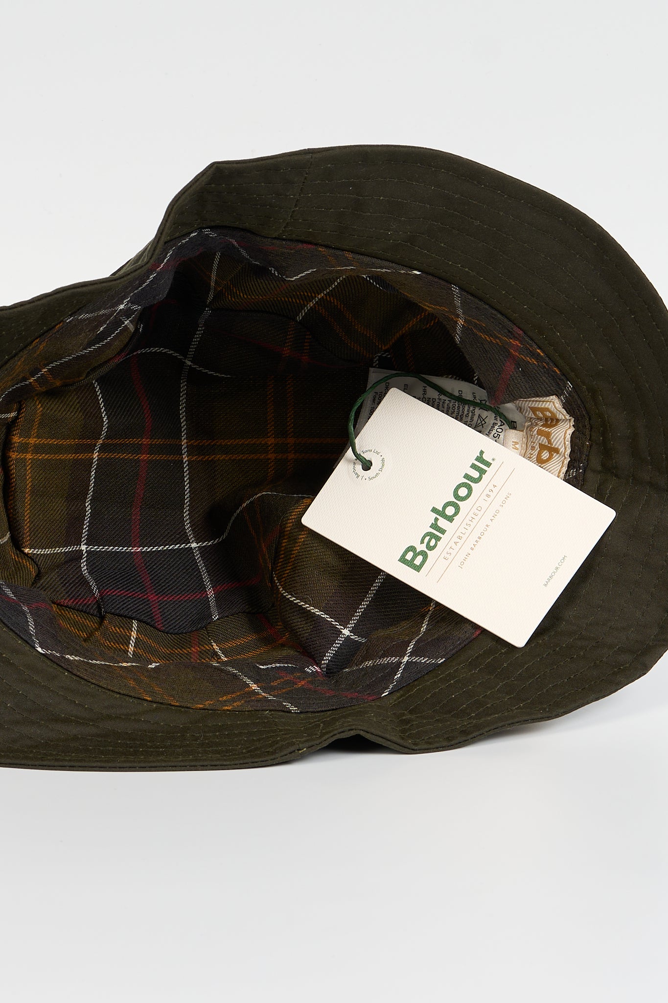 Barbour Cappello Pioggia Belsay Oliva Donna-3