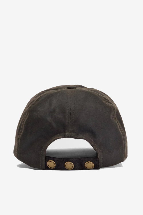 Barbour Cappello Visiera Ashby Marrone/verde Uomo-2