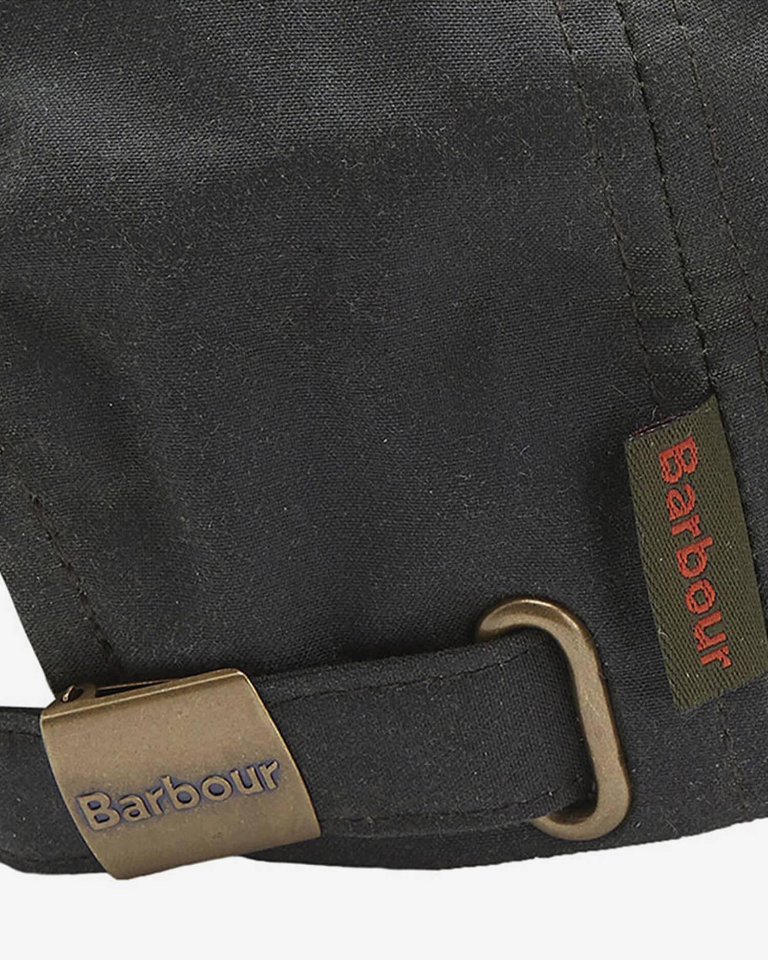 Barbour Cappello Wax Salvia Uomo-4