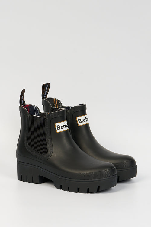 Barbour Chelsea Boot Nero Donna-2