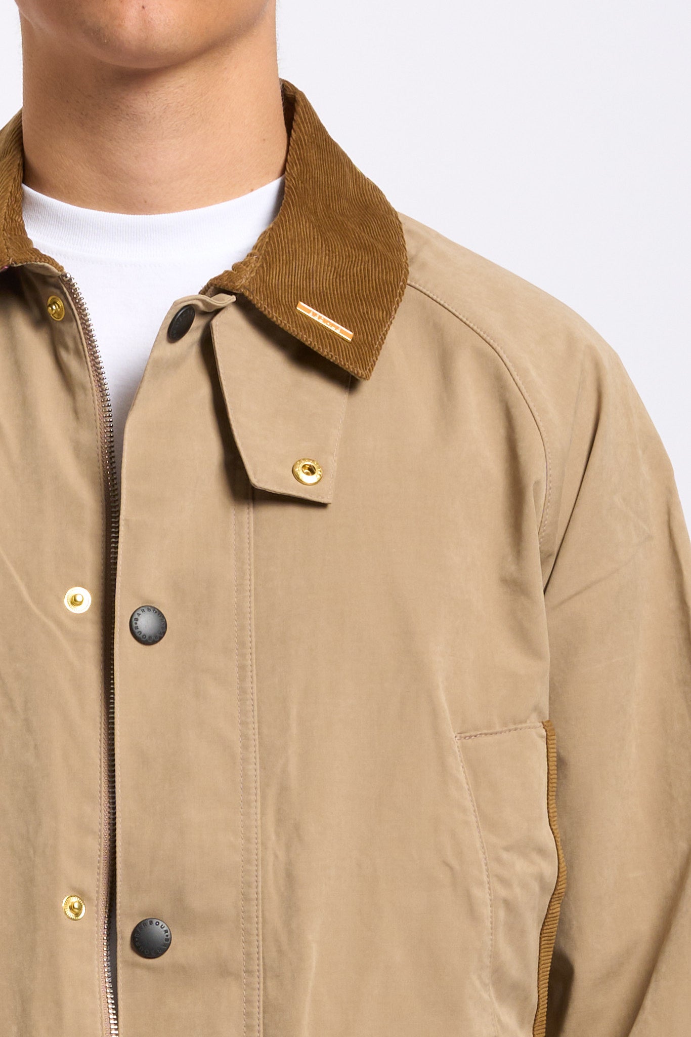 Barbour Giacca BEDALE Beige Uomo-3