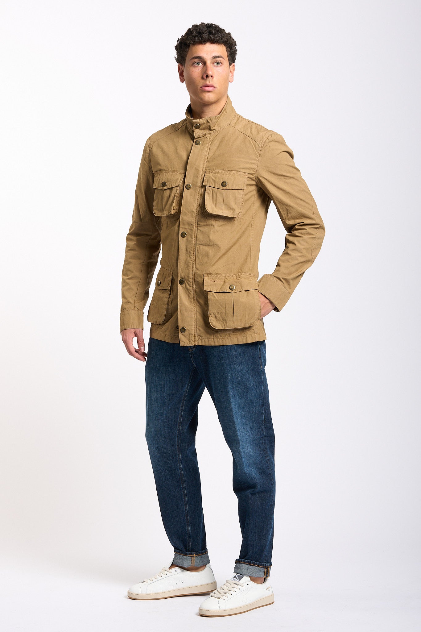 Barbour Giacca CORBRIDGE CASUAL Beige Uomo-8