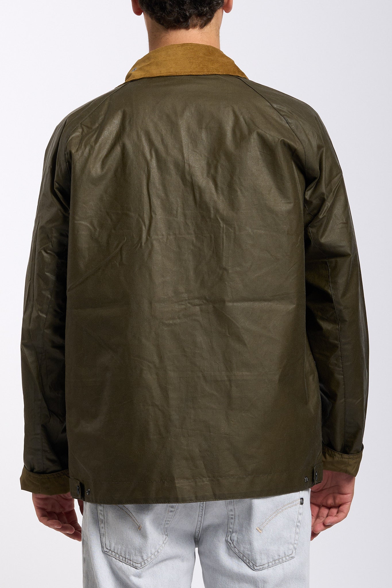 Barbour Giacca MODERN BEDALE Verde militare Uomo-4