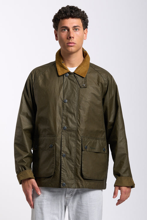 Barbour Giacca MODERN BEDALE Verde militare Uomo-2