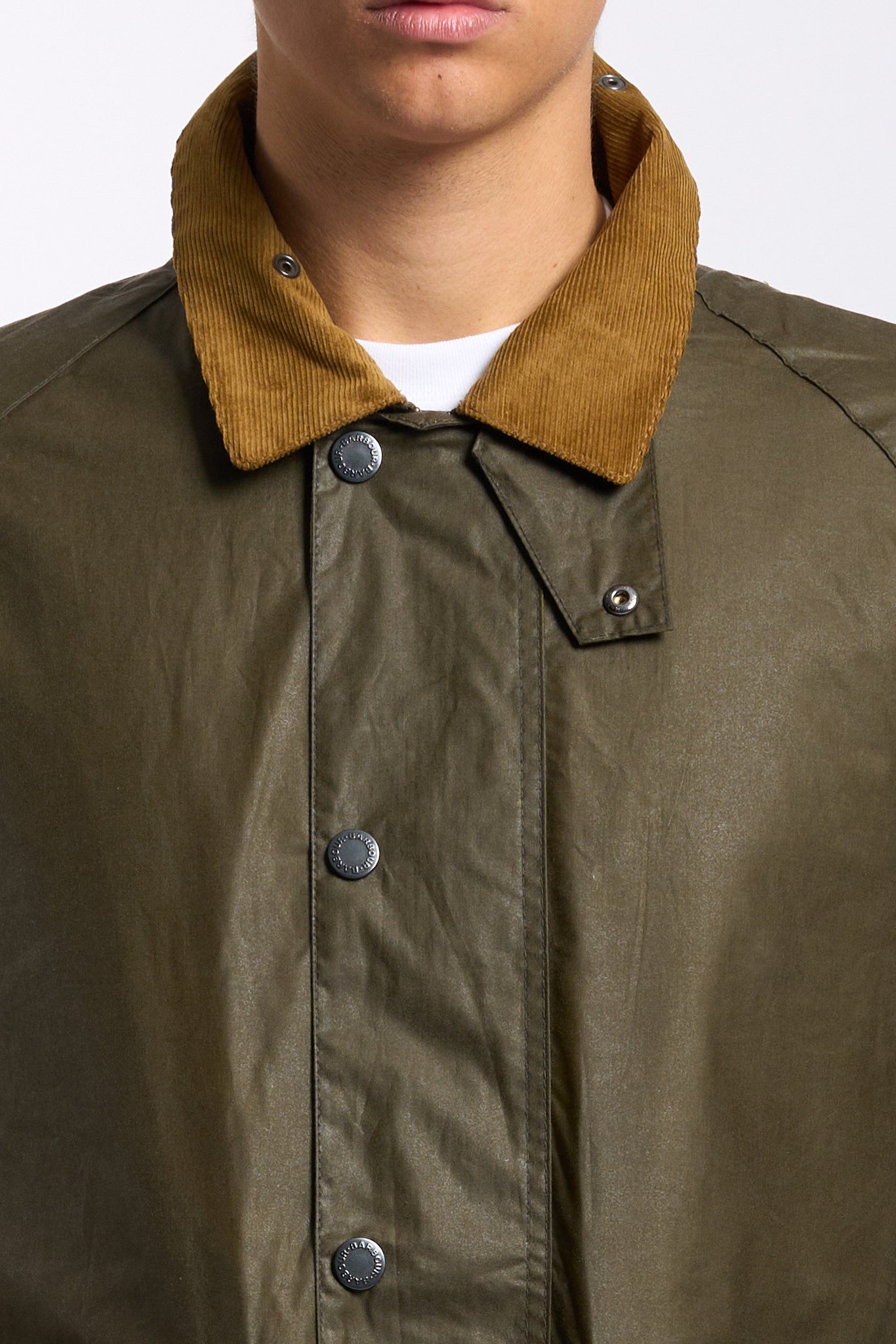 Barbour Giacca MODERN BEDALE Verde militare Uomo-5