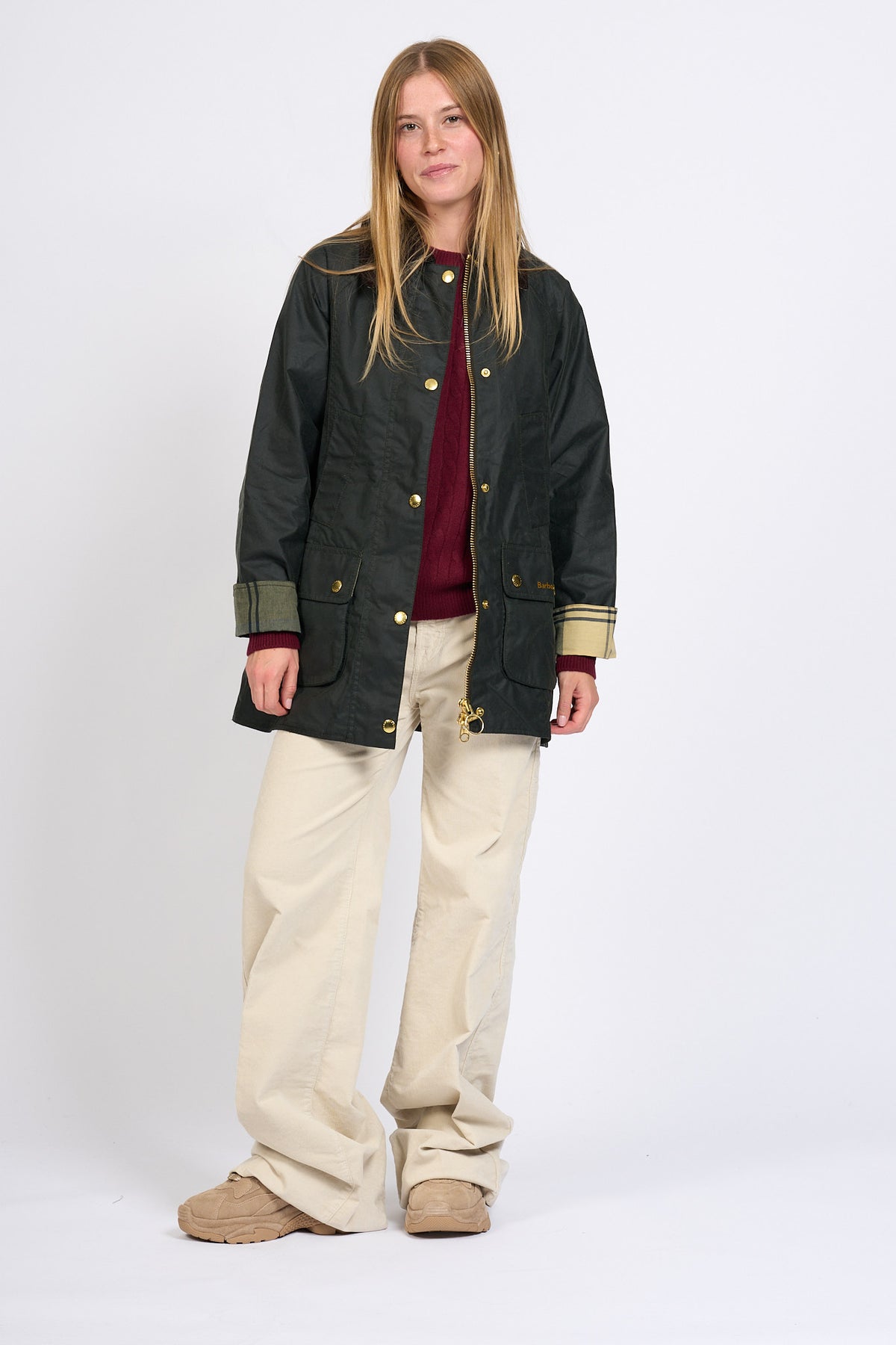 Barbour Giubbino MODERN BEADNELL Donna in Salvia-2