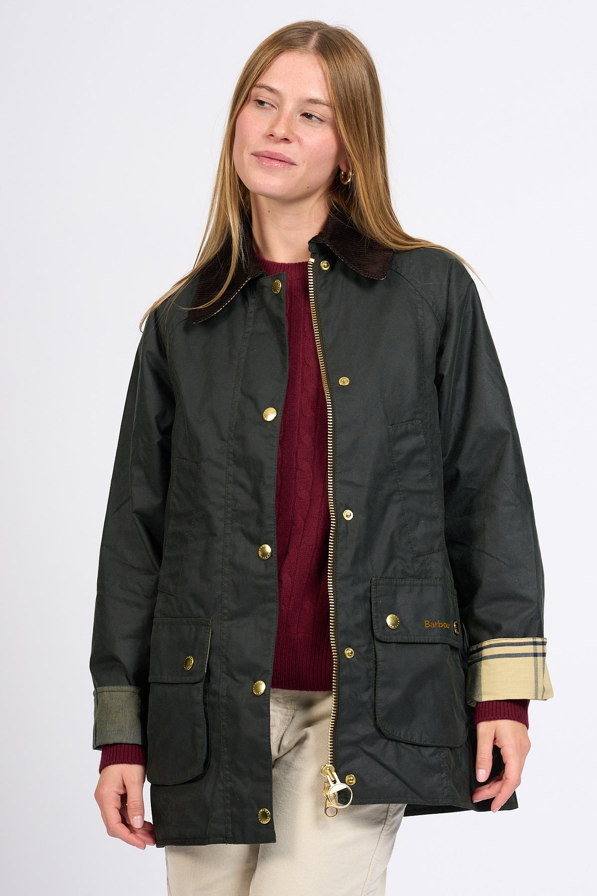 Barbour Giubbino MODERN BEADNELL Donna in Salvia-3