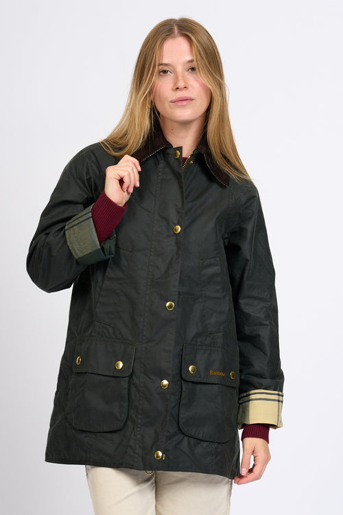 Barbour Giacca Modern Beadnell Salvia Donna