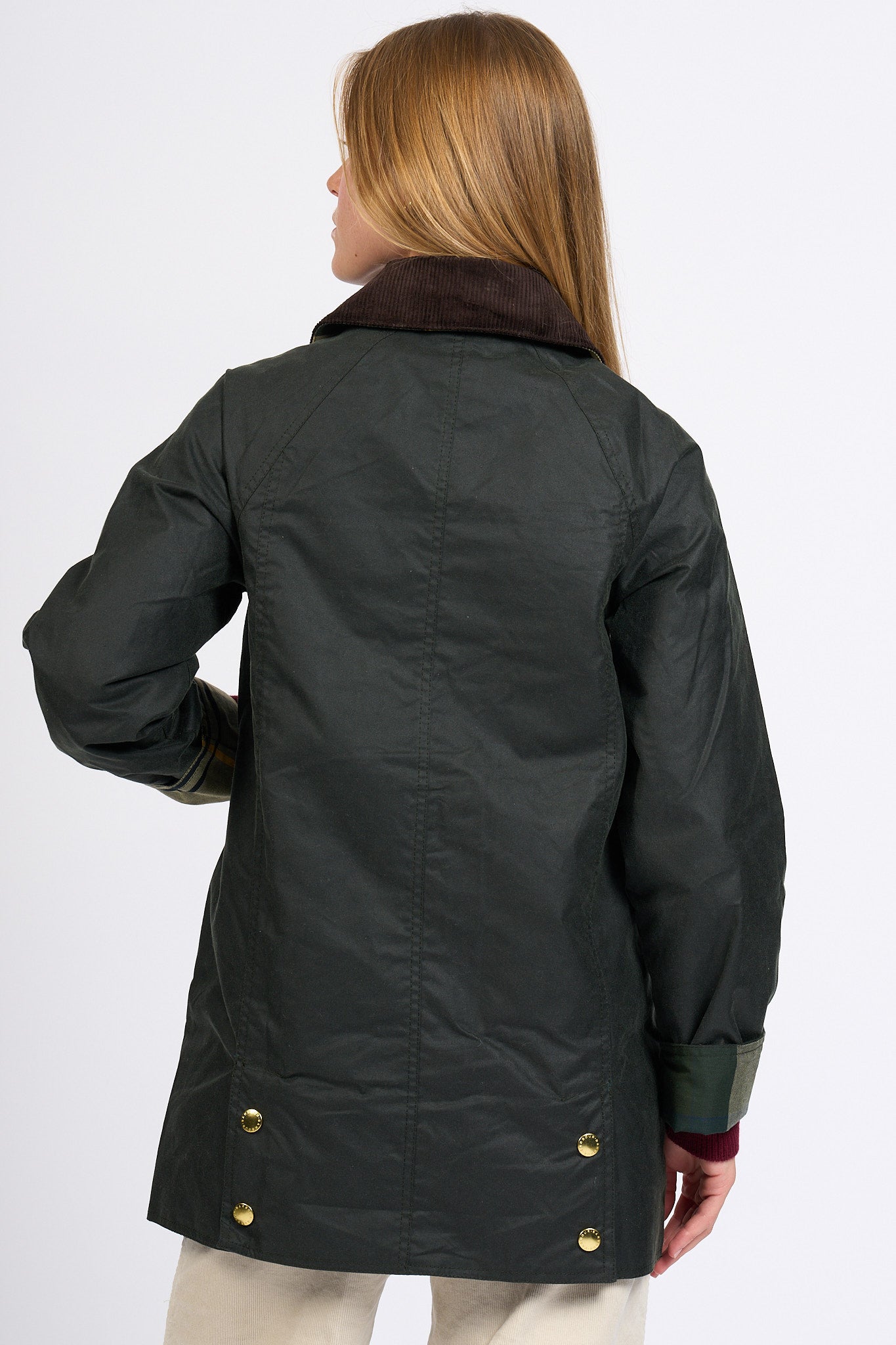 Barbour Giacca Modern Beadnell Salvia Donna-5