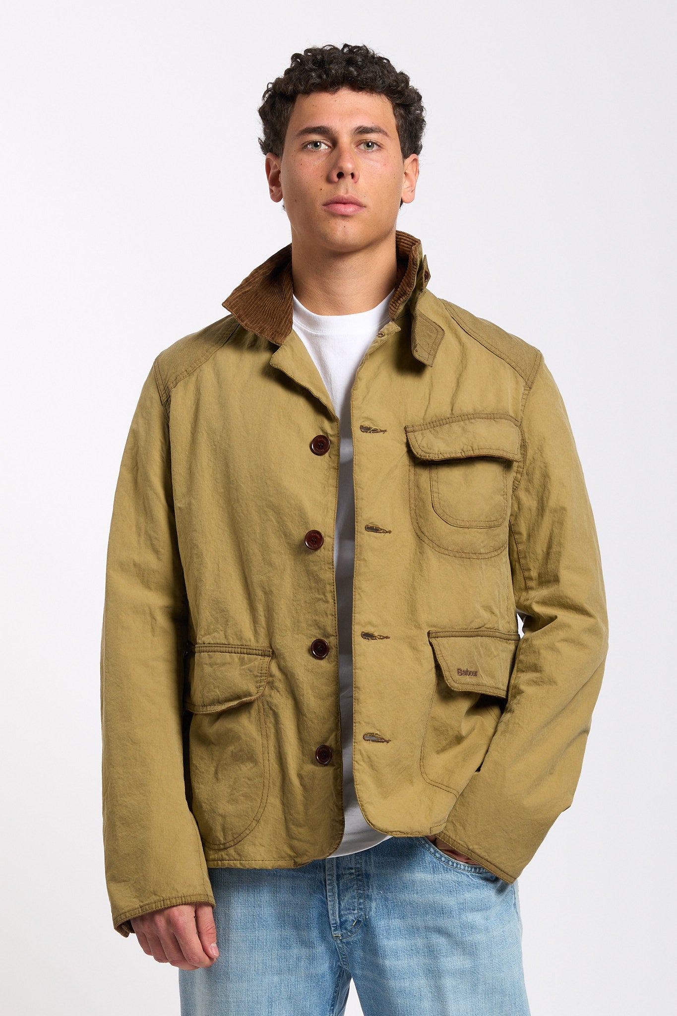 Barbour Giacca WORKWEAR beige Uomo-1