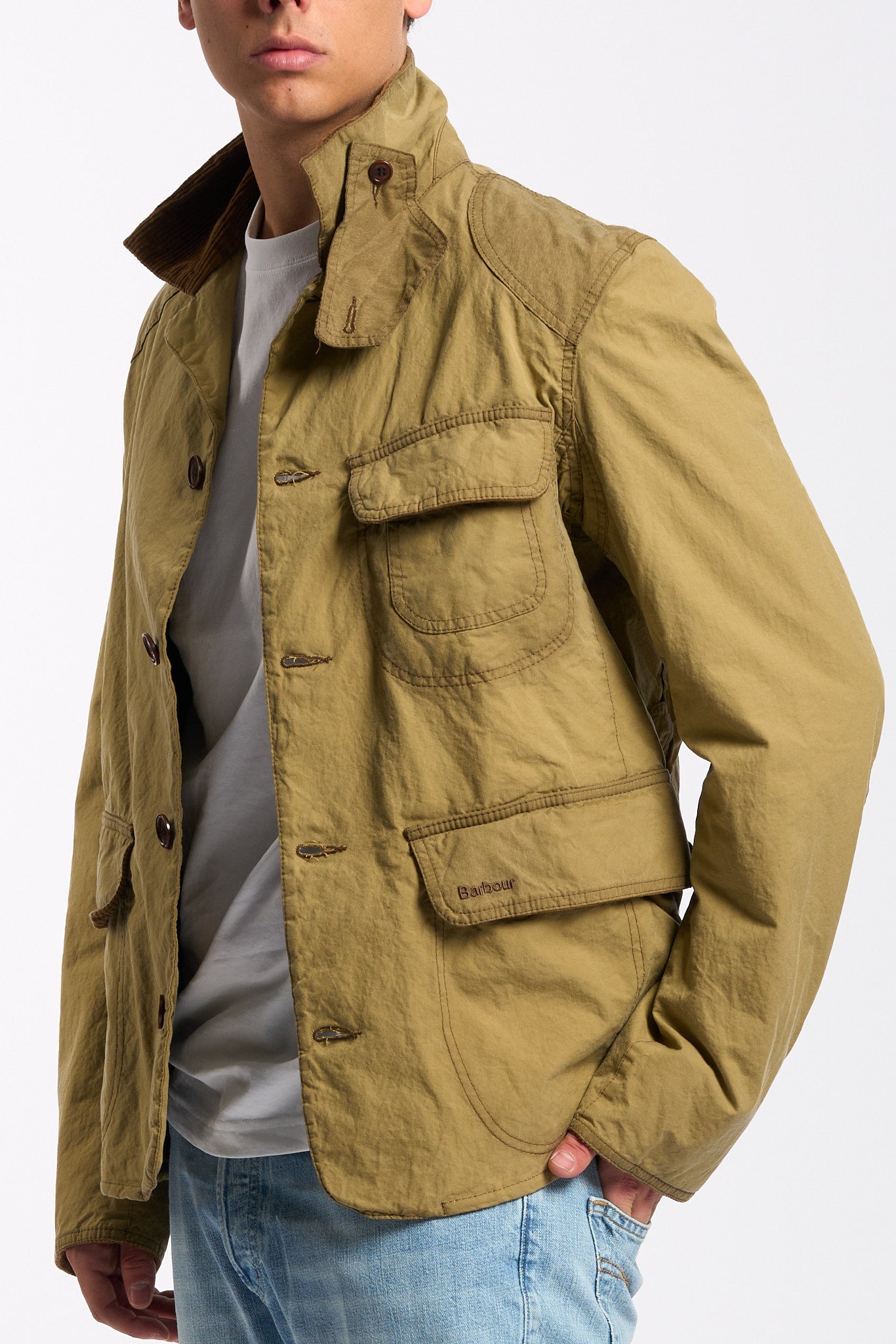 Barbour Giacca WORKWEAR beige Uomo-4