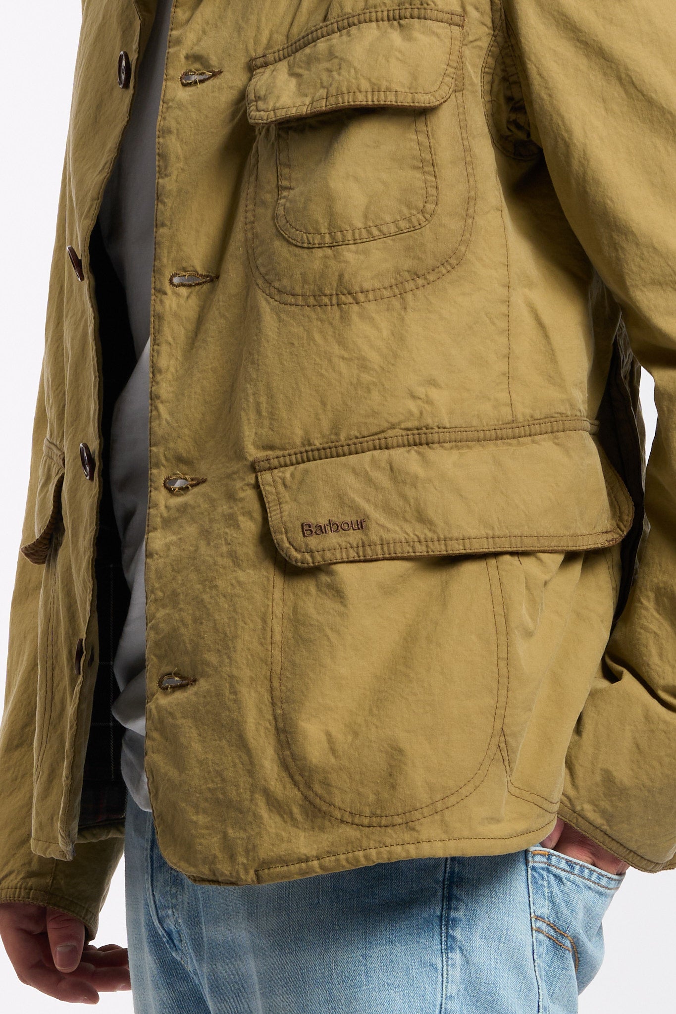 Barbour Giacca WORKWEAR beige Uomo-6
