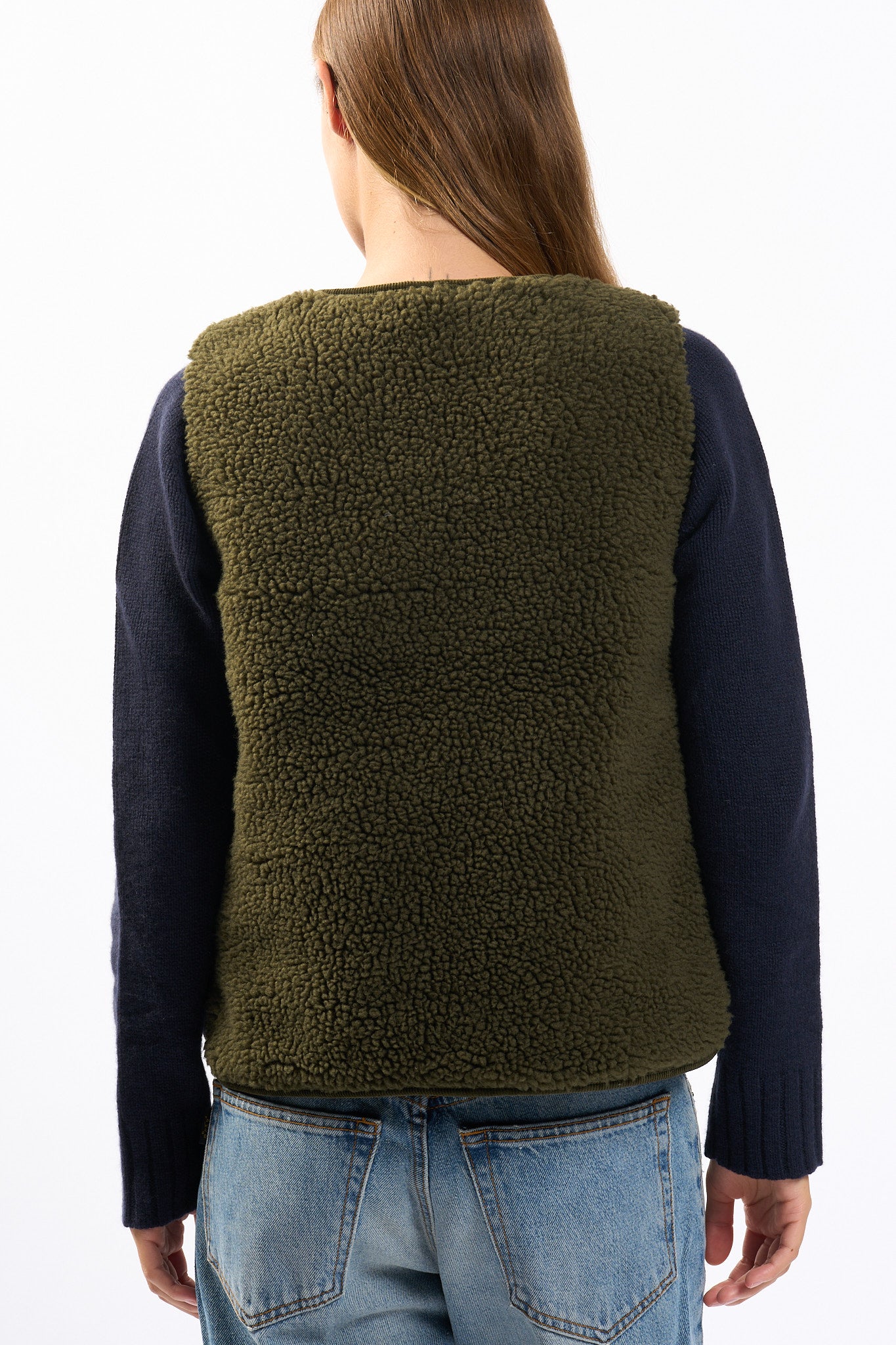 Barbour Gilet Teddy Luciana Oliva Donna-5