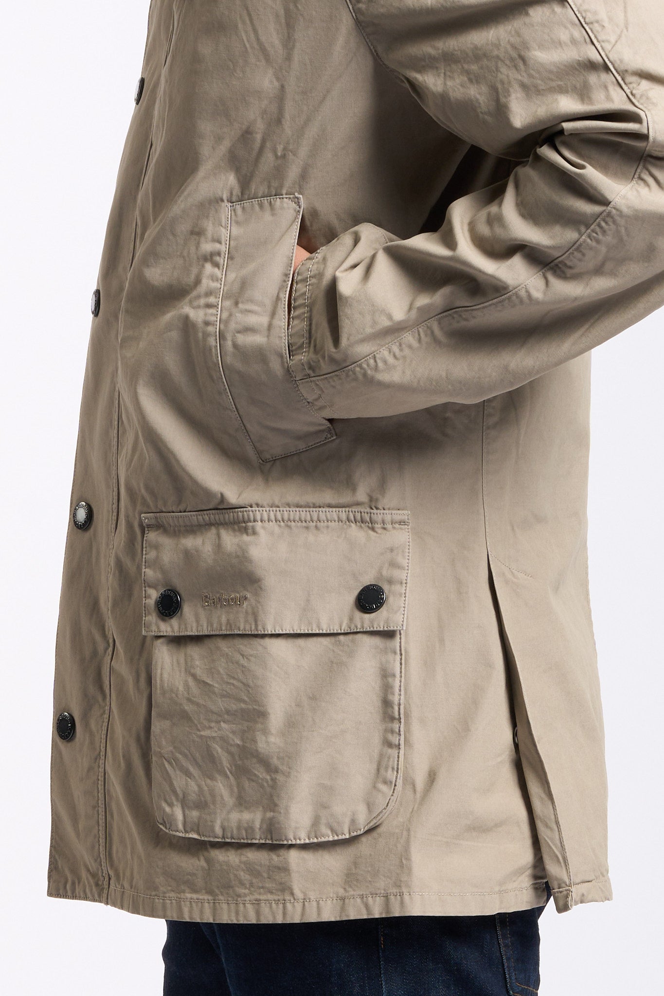 Barbour Giubbino ASHBY CASUAL Sabbia Uomo-6