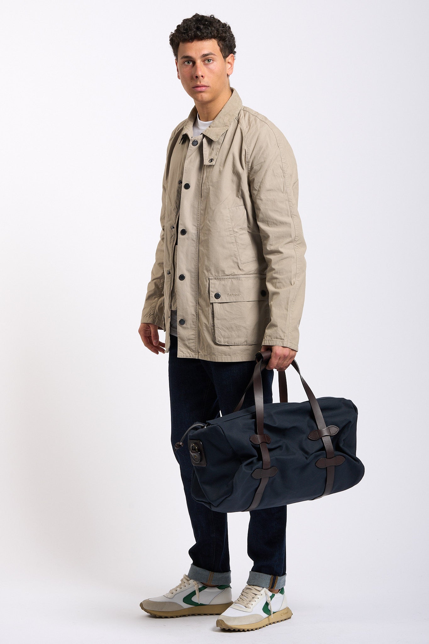 Barbour Giubbino ASHBY CASUAL Sabbia Uomo-3