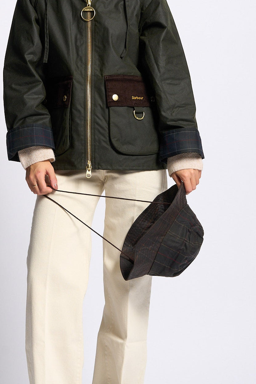 Barbour Cappello Pescatore HAZELWOOD Tartan Donna-5