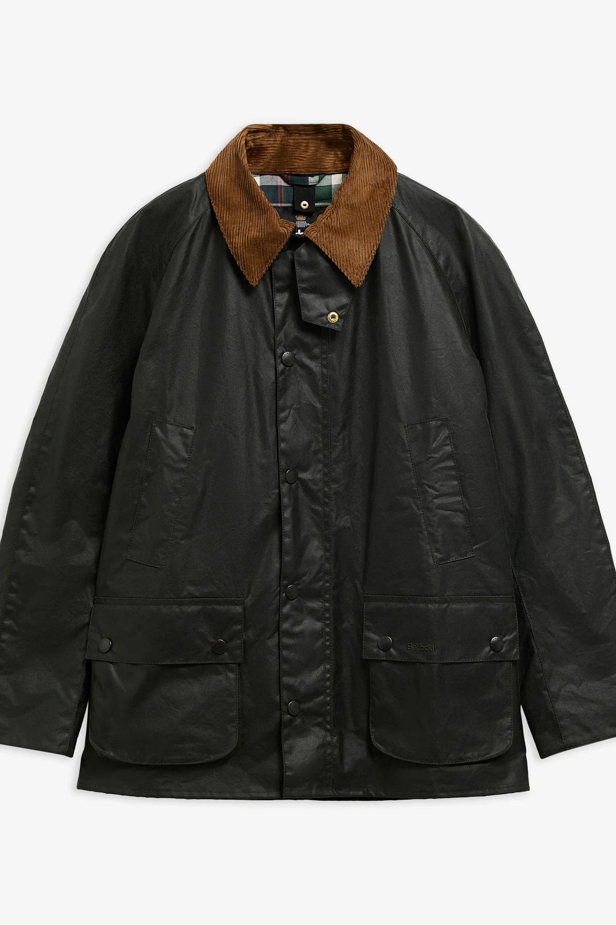 Barbour Giubbino Festive Ashby Uomo Salvia in cotone cerato-7