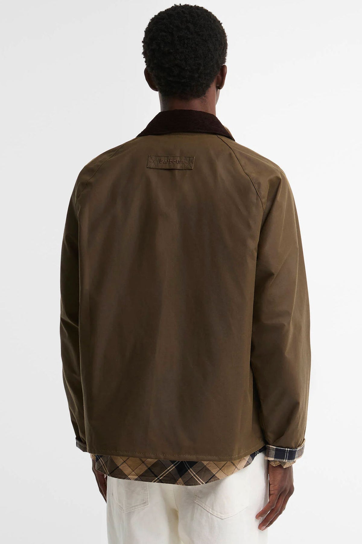 Barbour Giubbino Icon Transport Marrone da Uomo-3
