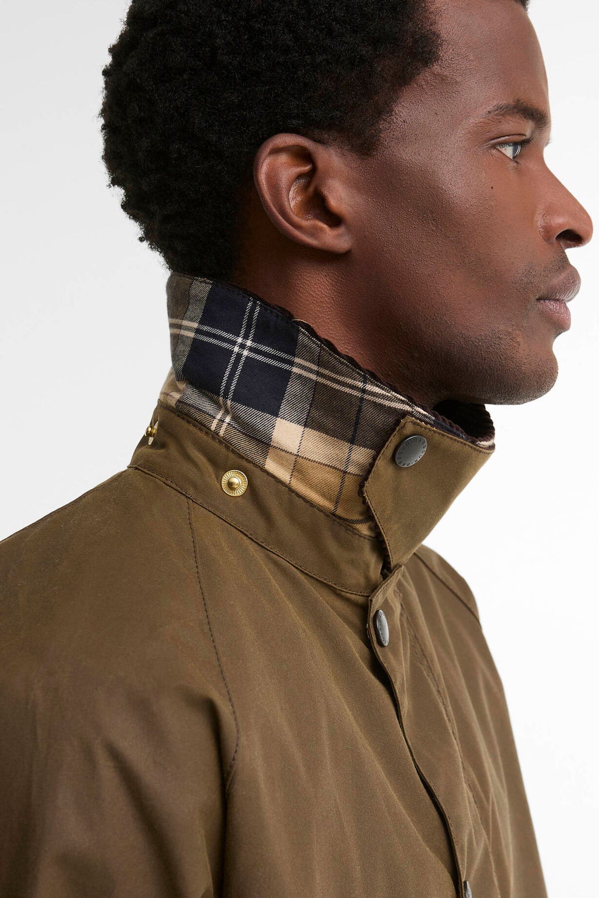 Barbour Giubbino Icon Transport Marrone da Uomo-4