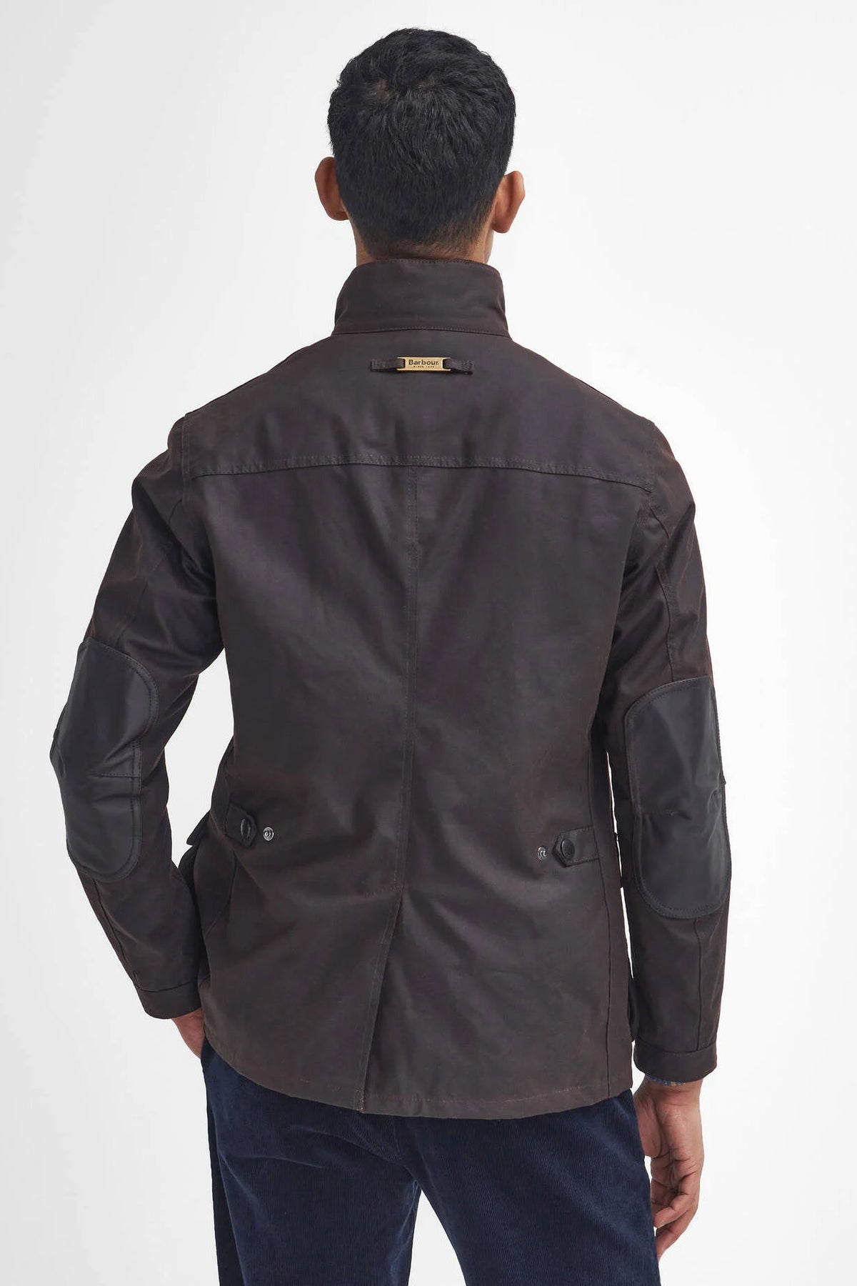 Barbour Giubbino Ogston Rustic Uomo in cotone cerato-3