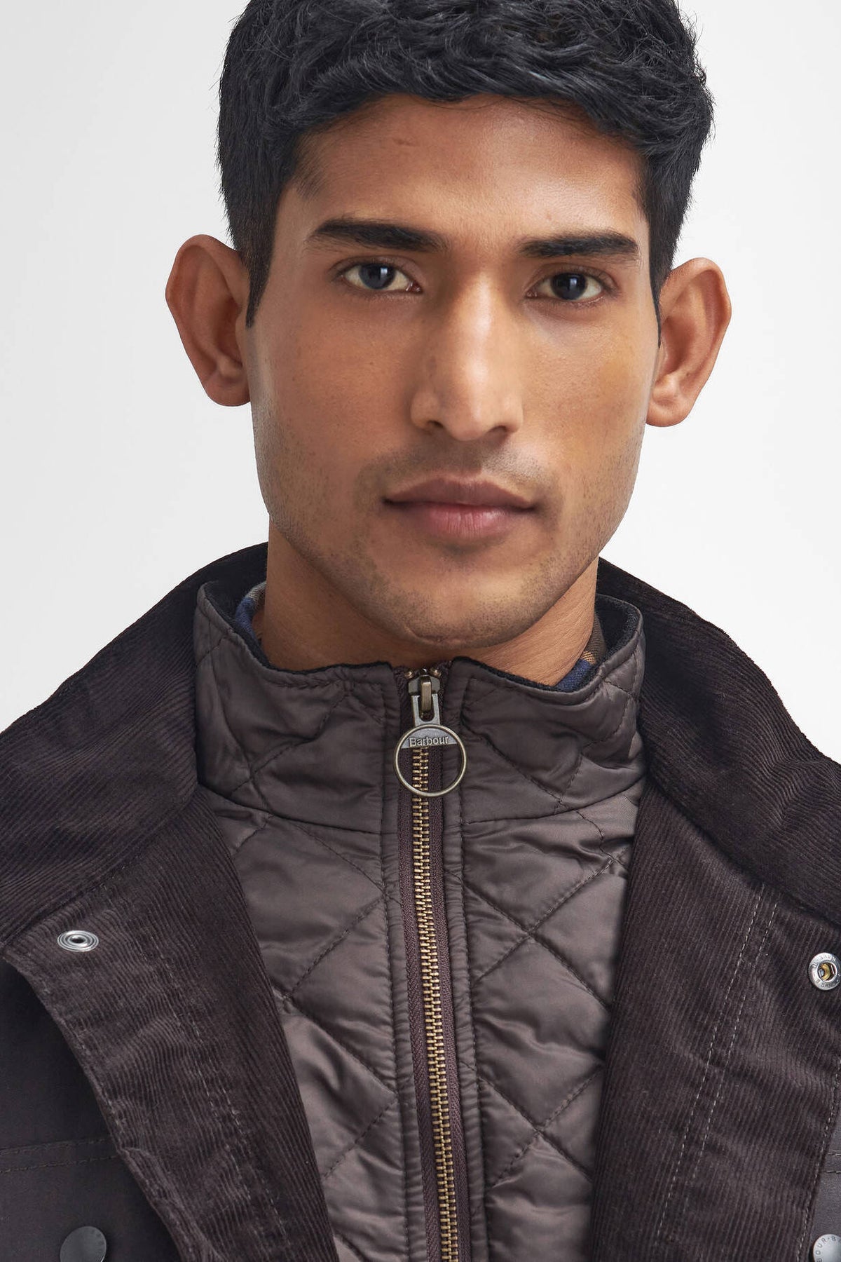 Barbour Giubbino Ogston Rustic Uomo in cotone cerato-4