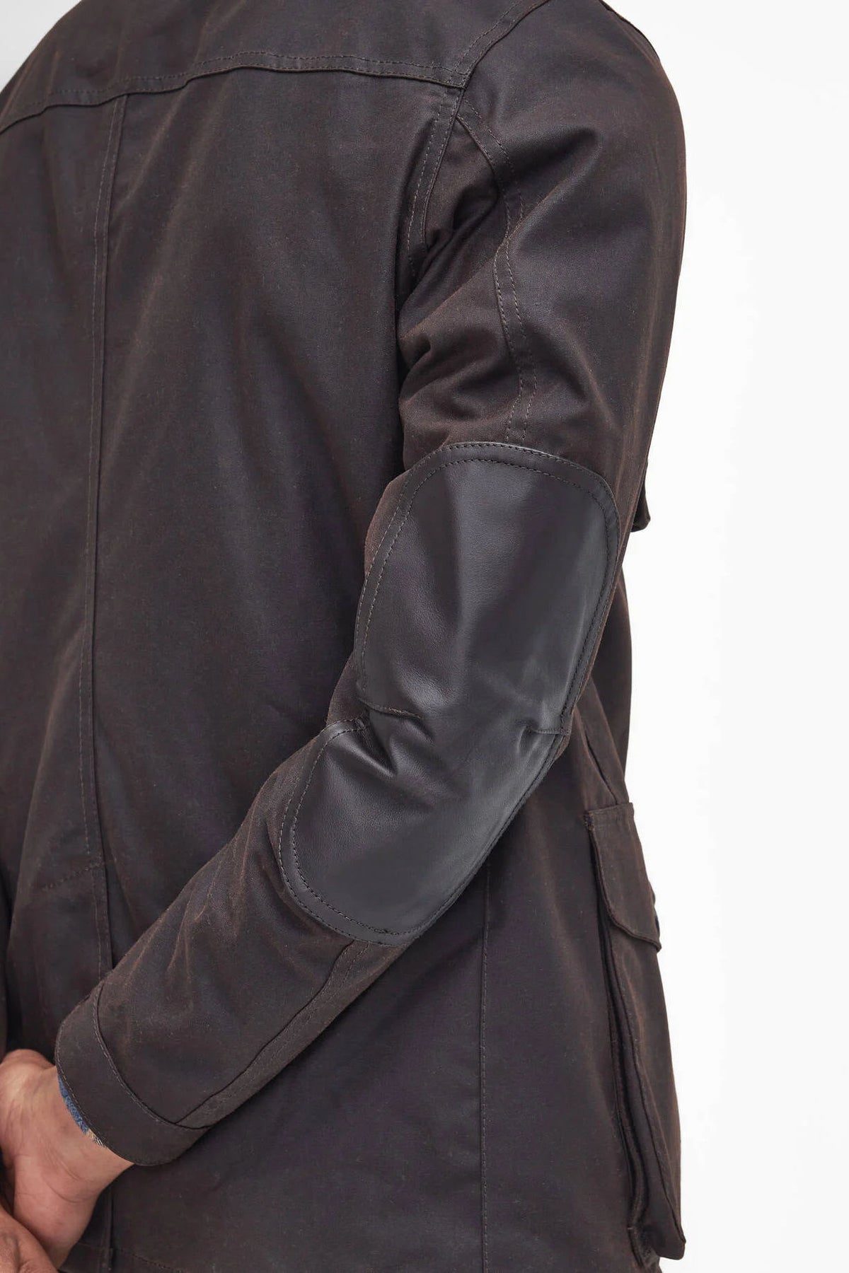 Barbour Giubbino Ogston Rustic Uomo in cotone cerato-6