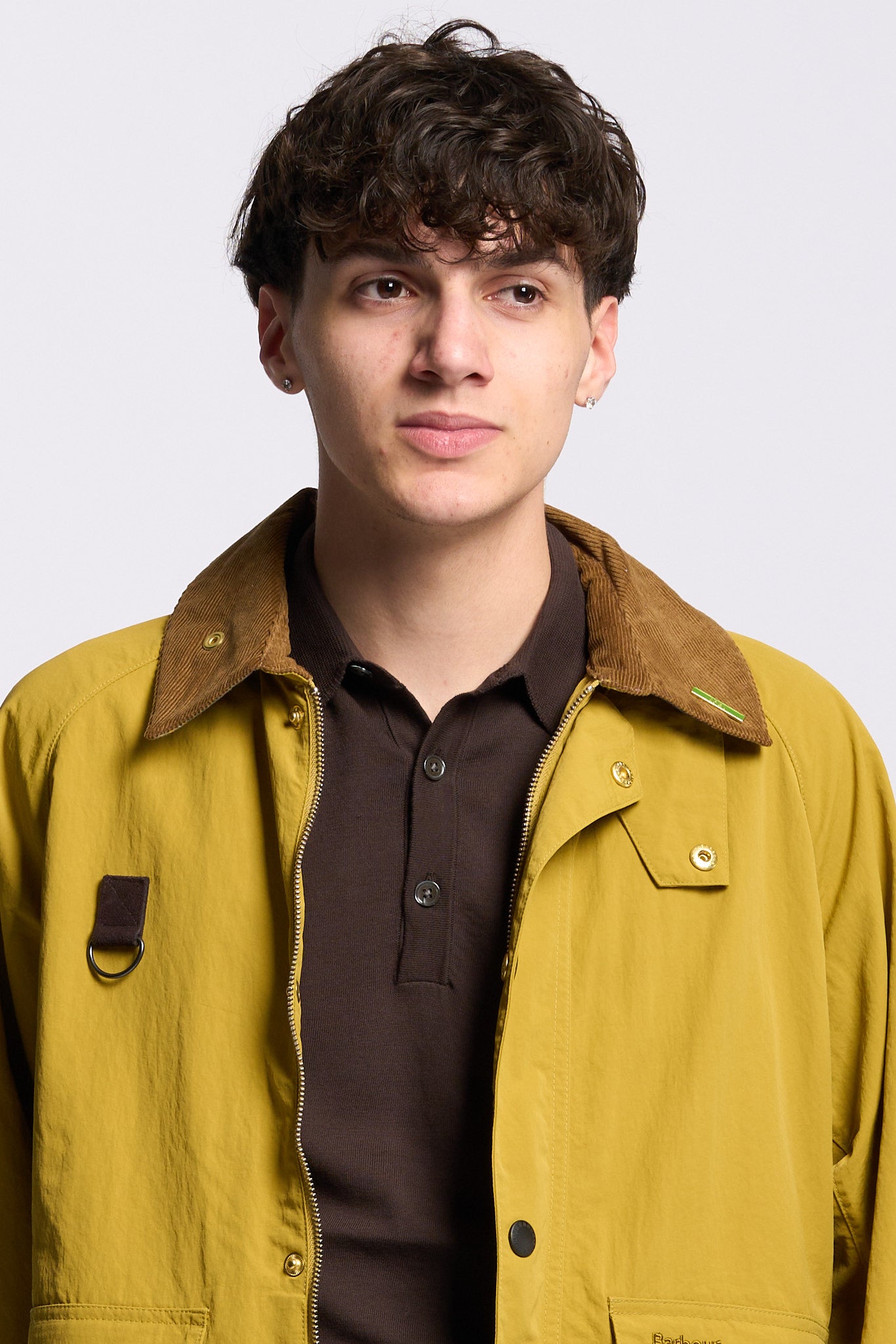 Barbour Giubbino Spey Icon Giallo Uomo-2