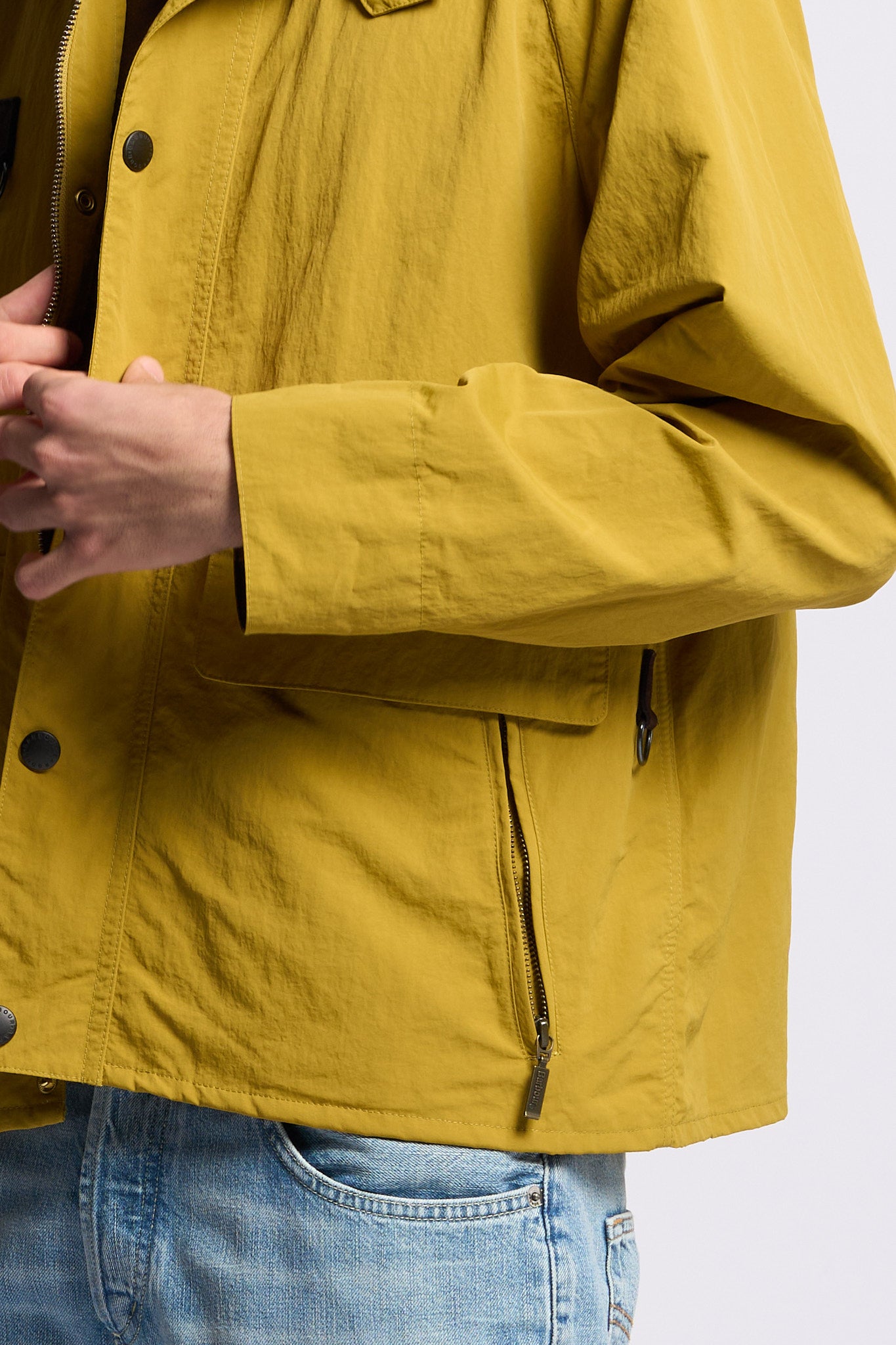 Barbour Giubbino Spey Icon Giallo Uomo-6