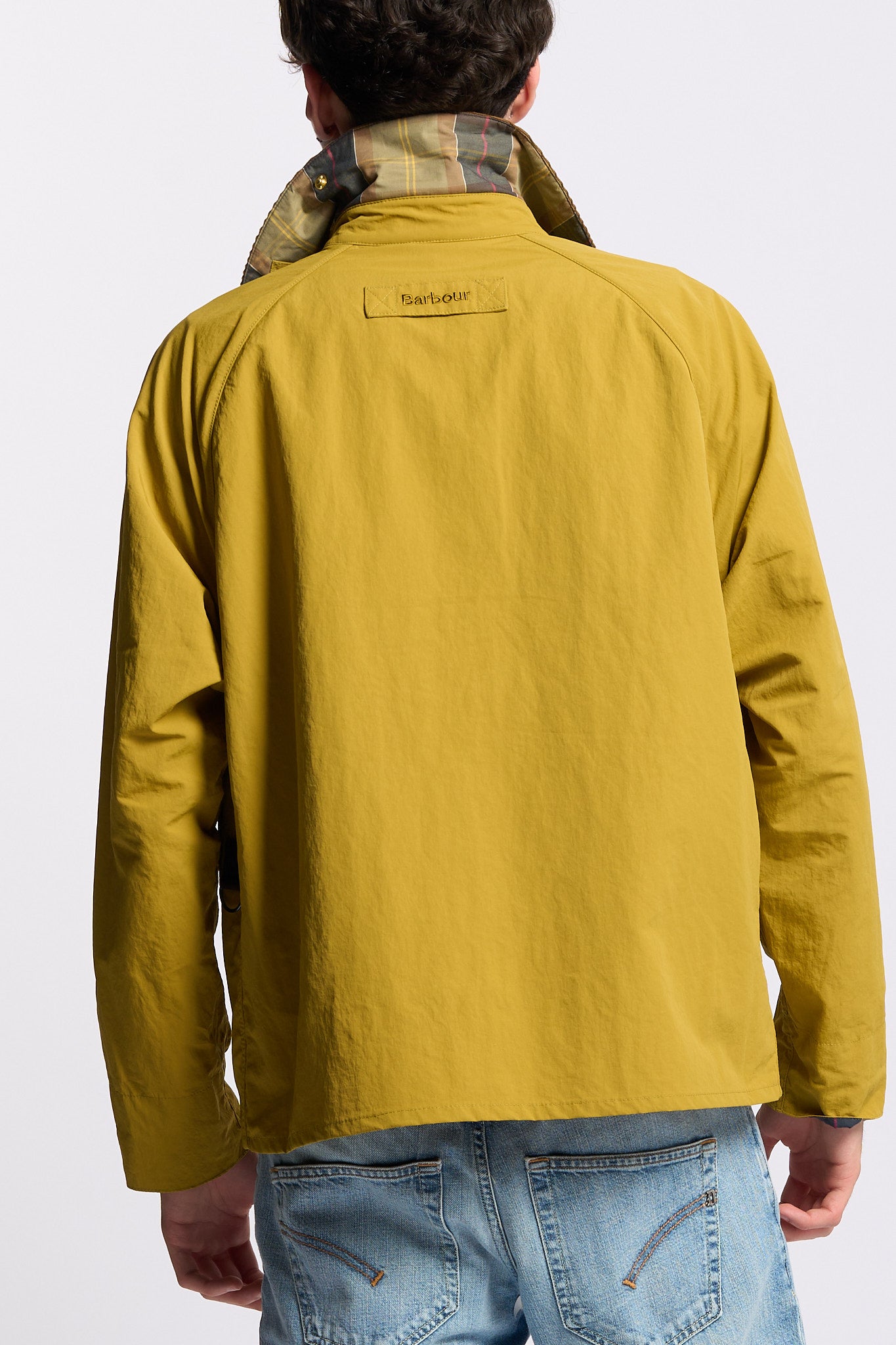 Barbour Giubbino Spey Icon Giallo Uomo-7