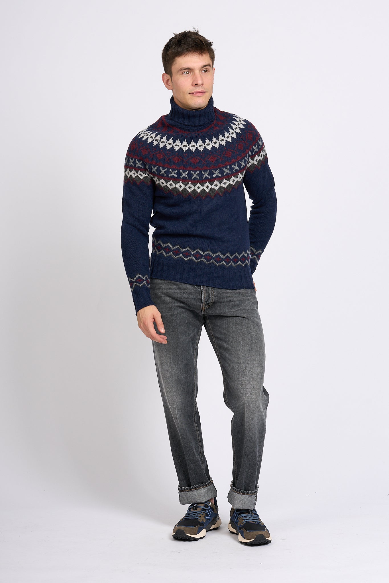 Barbour Roose Blue Men's Sweater-2