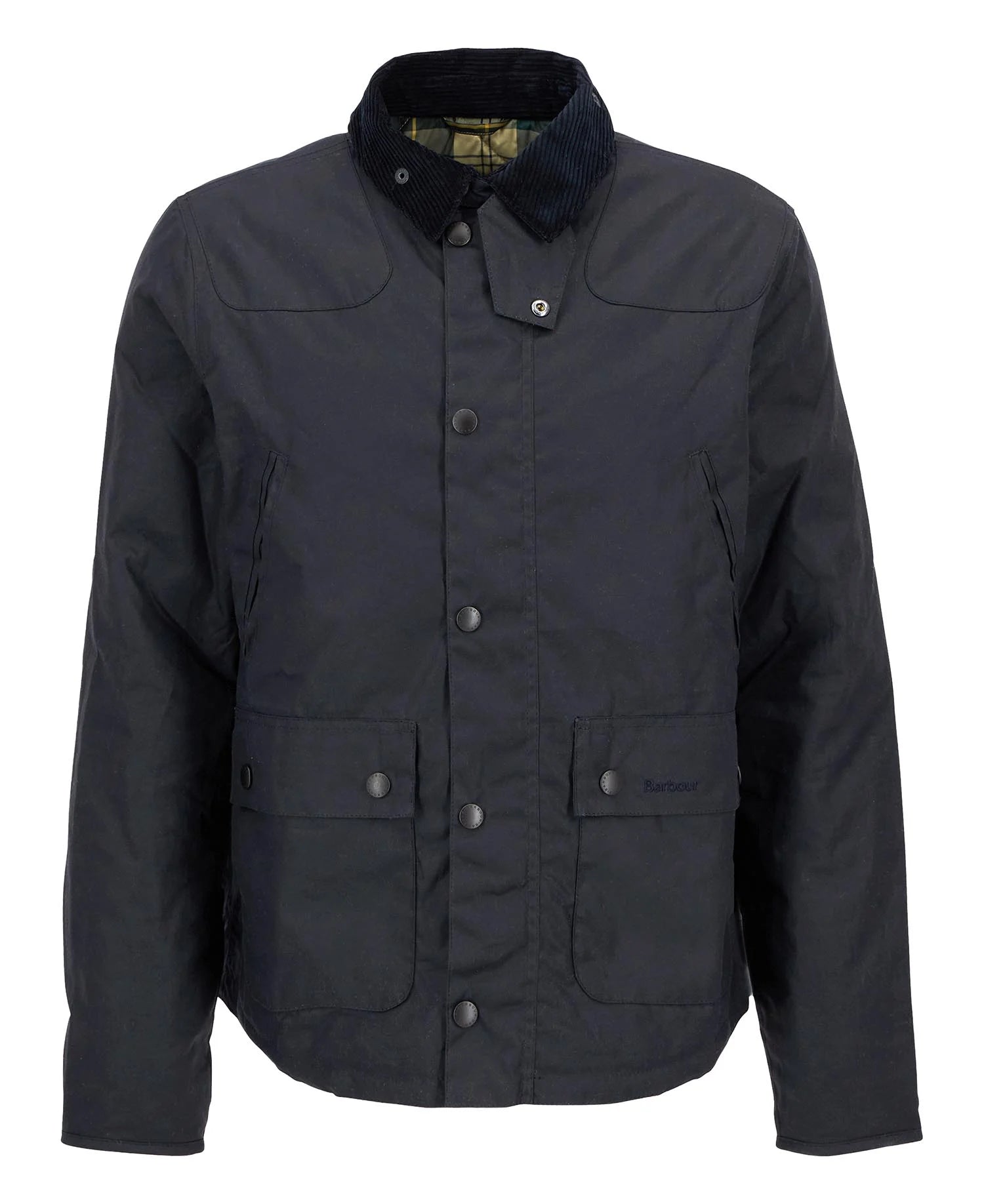 Barbour Reelin Wax Jkt Navy Uomo-2