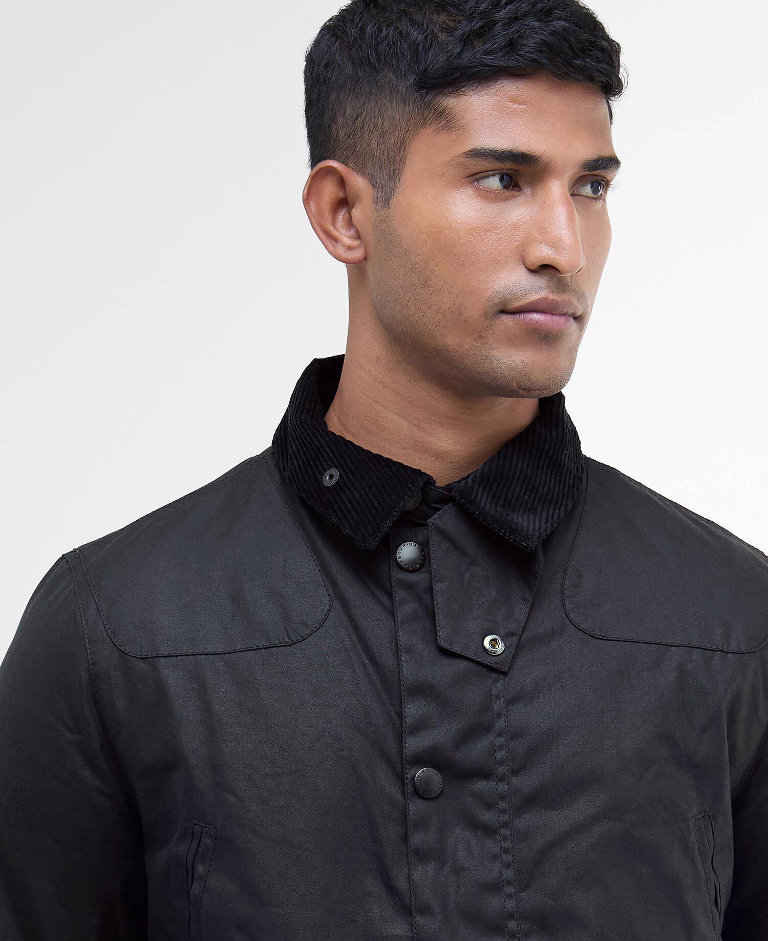 Barbour Reelin Wax Jkt Navy Uomo-5