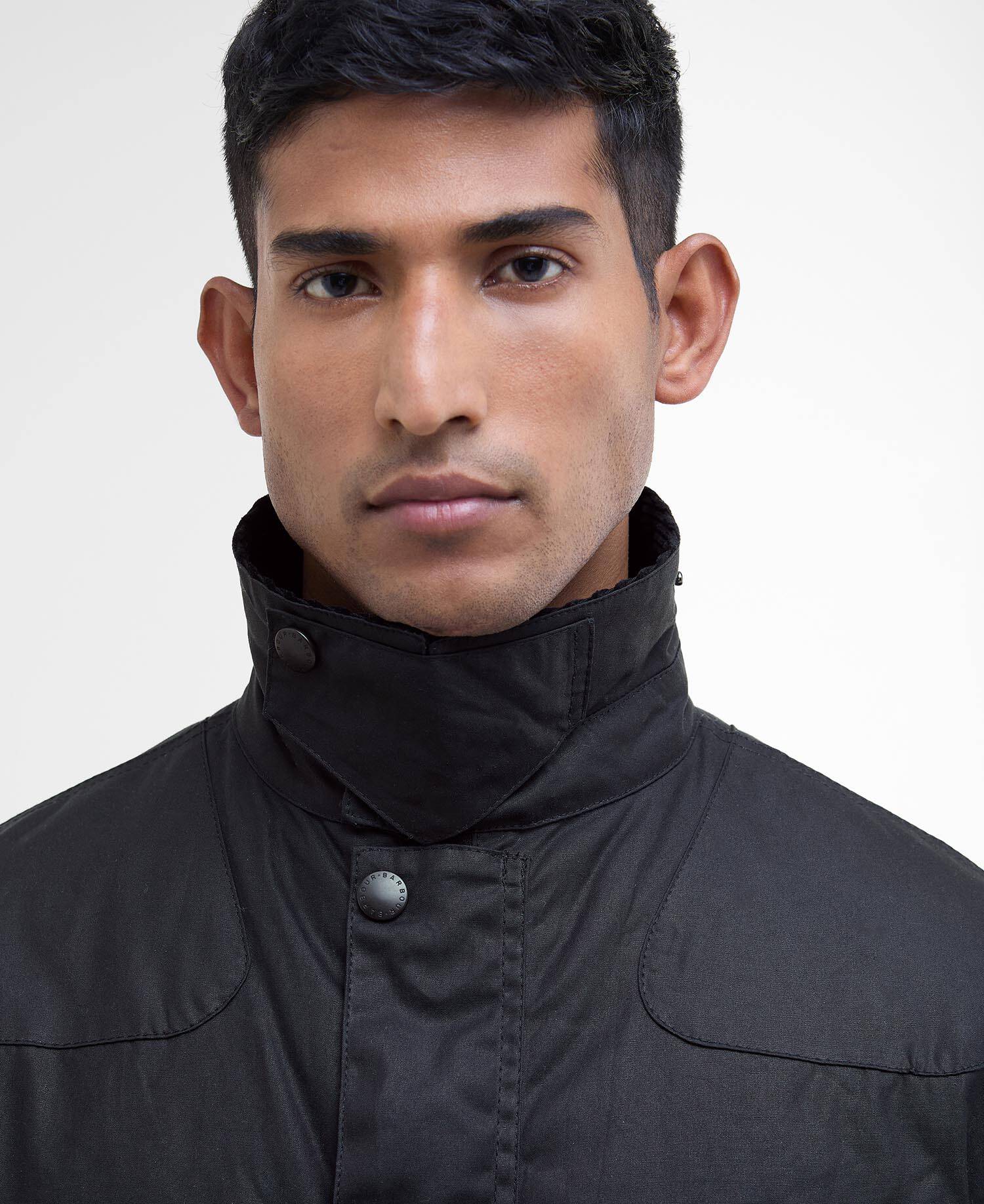 Barbour Reelin Wax Jkt Navy Uomo-6