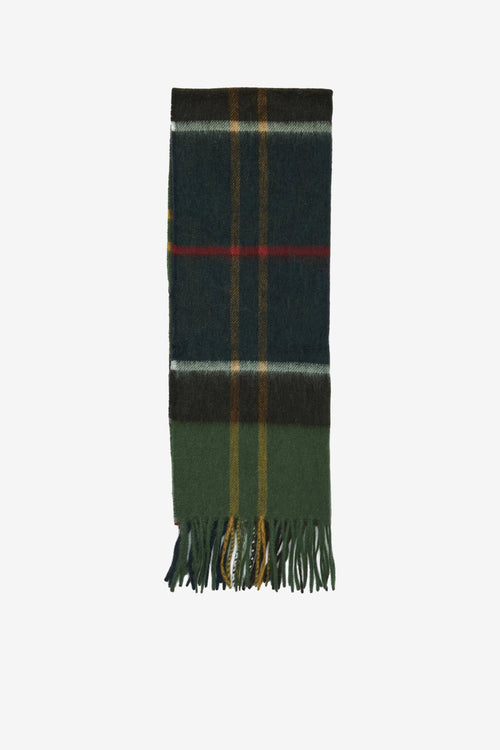 Barbour Sciarpa CARRBRIDGE Tartan Verde Uomo