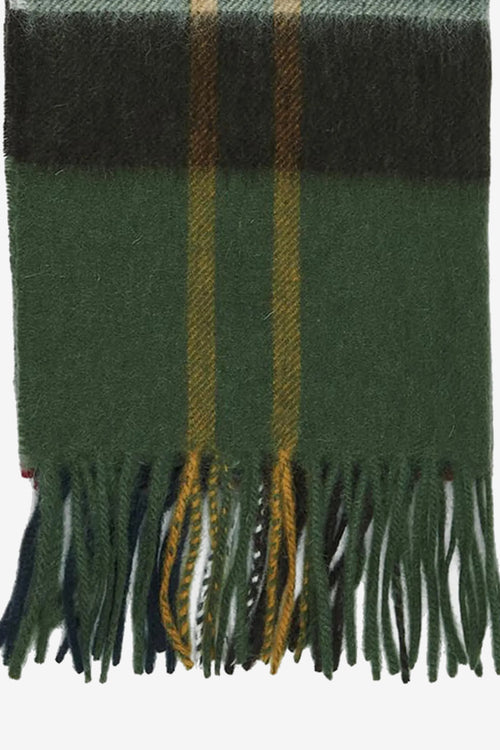 Barbour Sciarpa CARRBRIDGE Tartan Verde Uomo-2