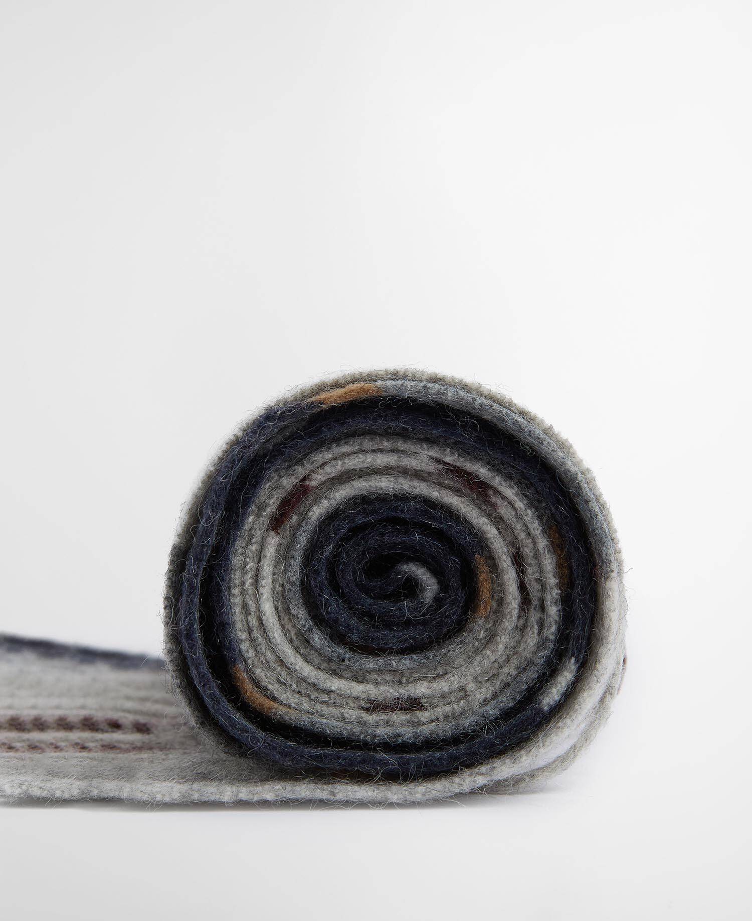 Barbour Sciarpa Carrbridge Grigio Uomo-4