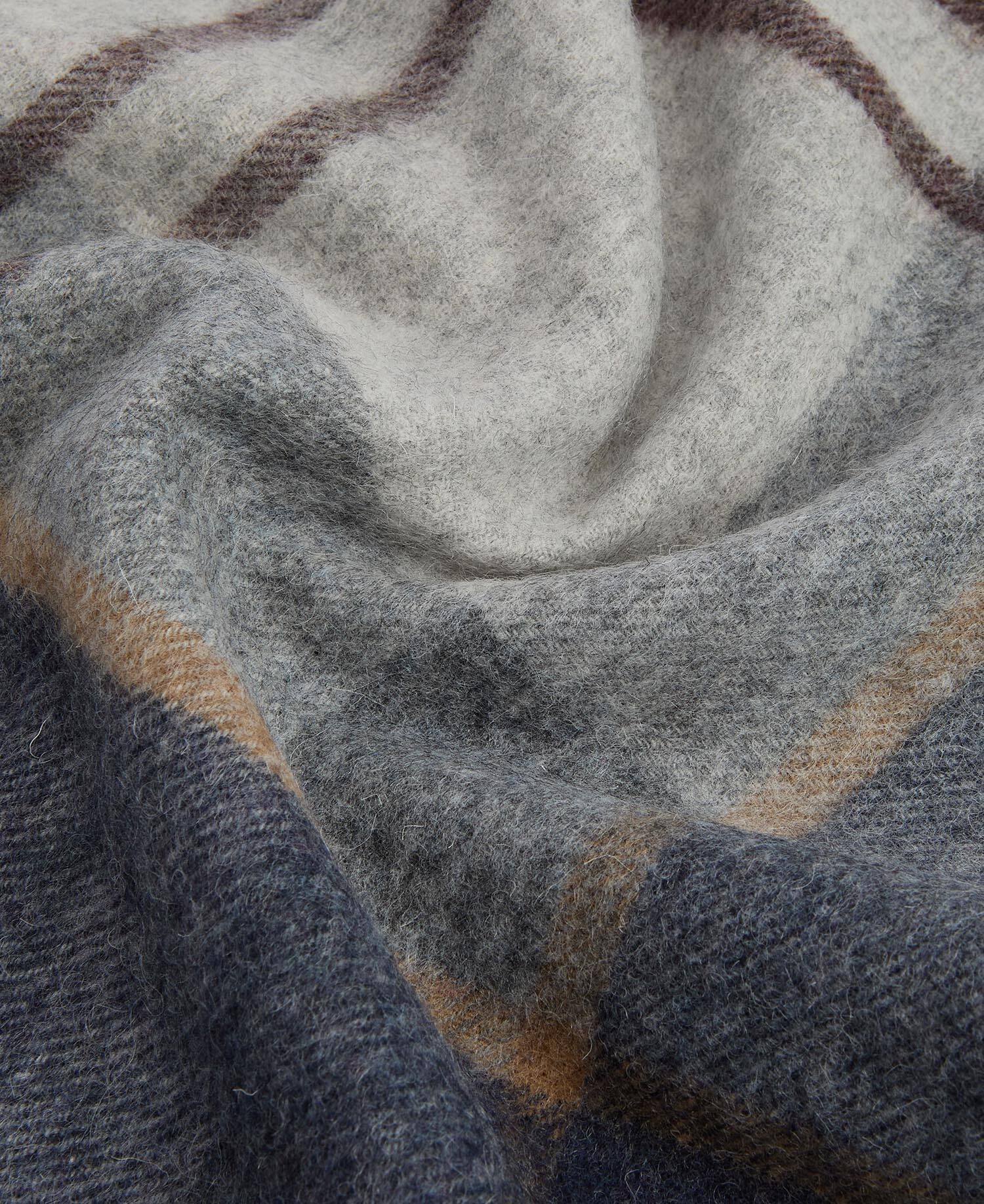 Barbour Sciarpa Carrbridge Grigio Uomo-5