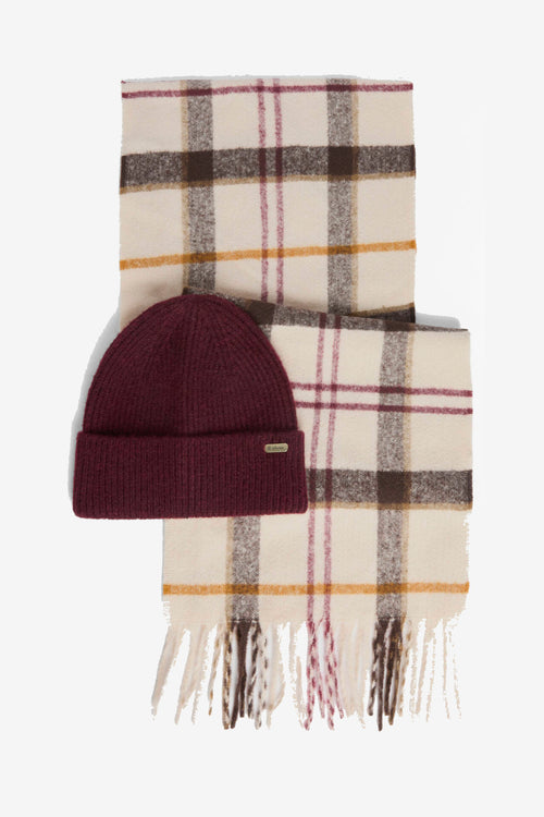 Barbour OLIVIA Set Regalo Donna con cappello e sciarpa-2