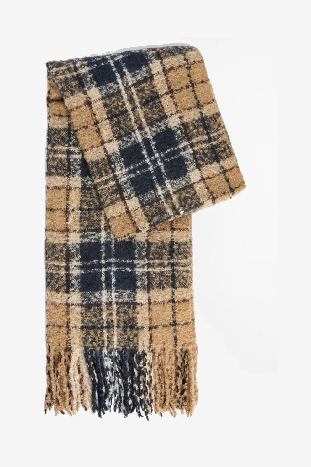 Barbour SALTBURN Set Regalo Cappello e Sciarpa Donna Antracite/Beige-4