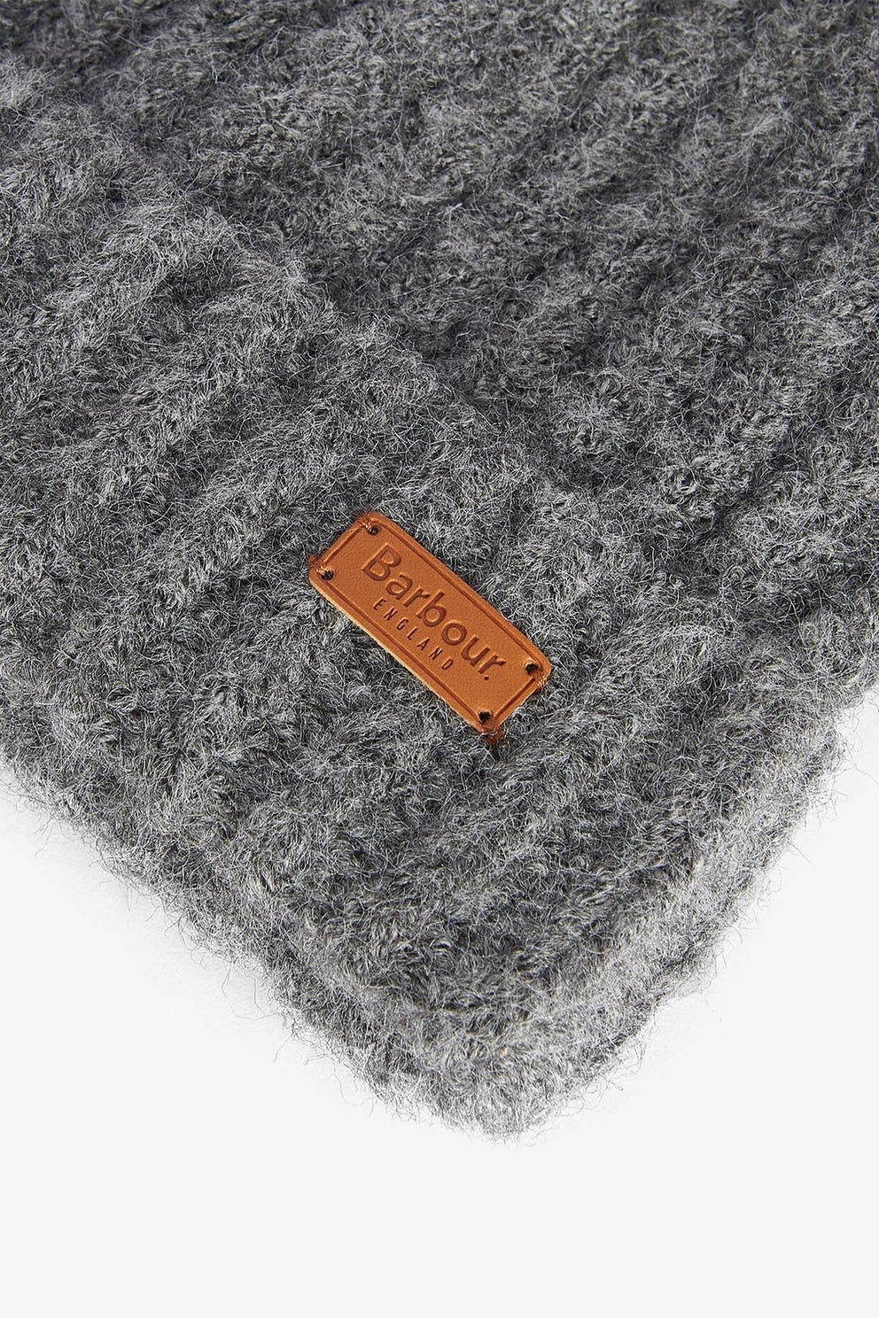Barbour SALTBURN Set Regalo Cappello e Sciarpa Donna Grigio/Rosa-4