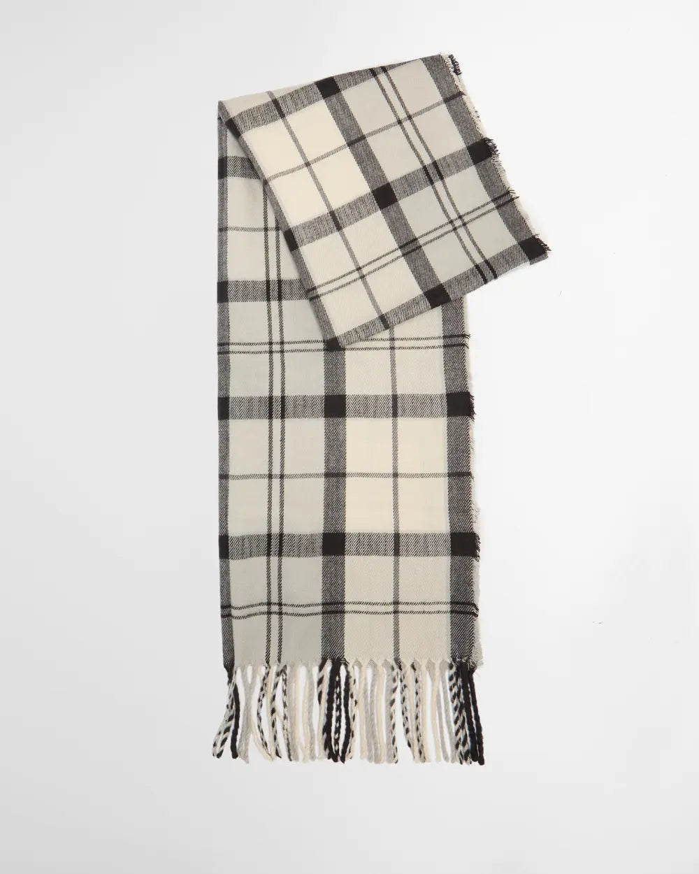 Barbour Set Regalo Sciarpa/Cappello Bianco Donna-4